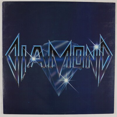 DIAMOND - DIAMOND - 1986 US RELEASE VINYL LP ALBUM STEREO - MA 13 - VG+/VG+