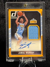 Nba Card Jamal Murray Rc Jersey Auto /75 | eBay
