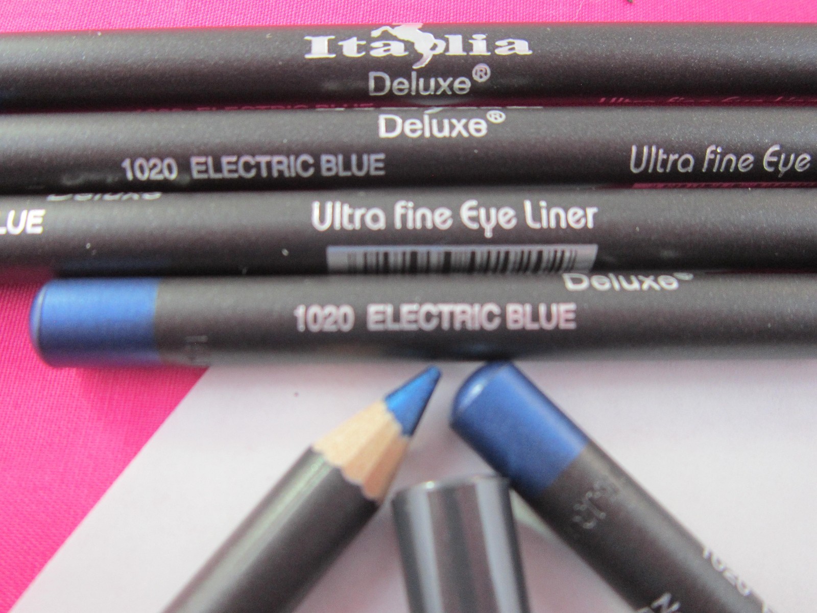 Italia Deluxe Ultra Fine Eyeliner Pencil 12 Eye liners Lot Select Your