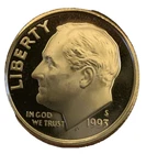 1993-S Roosevelt Dime Proof — photo from another recent sale