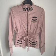 Marc Jacobs light pink/long sleeve size 6 jacket /Y2K collection piece and rare