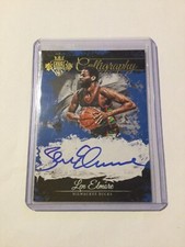 15-16 Panini Court Kings Len Elmore Auto Calligraphy #151/199