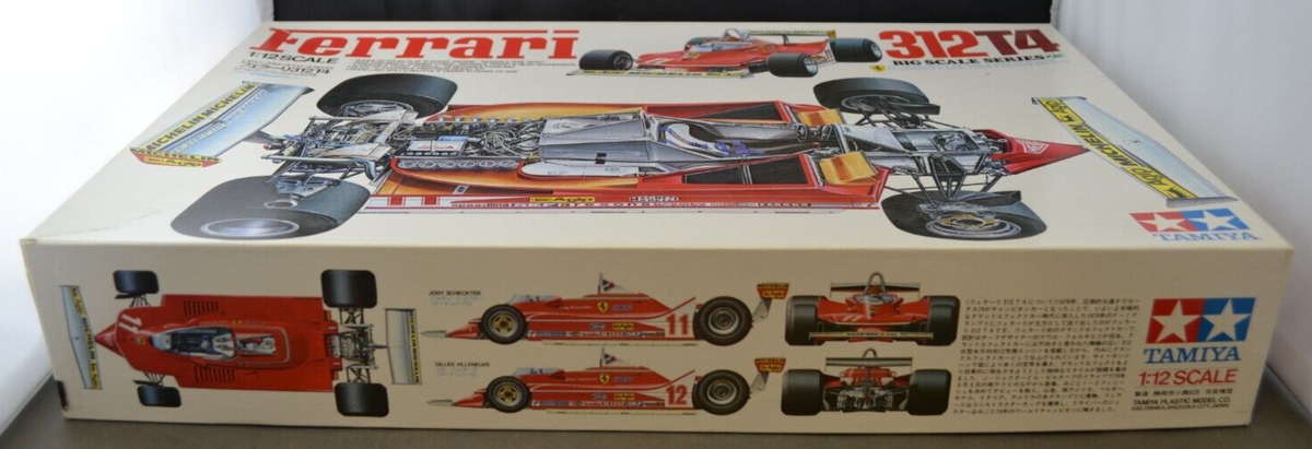 Tamiya Ferrari 312T4 Big Scale Series Kit Model 1:12 scale