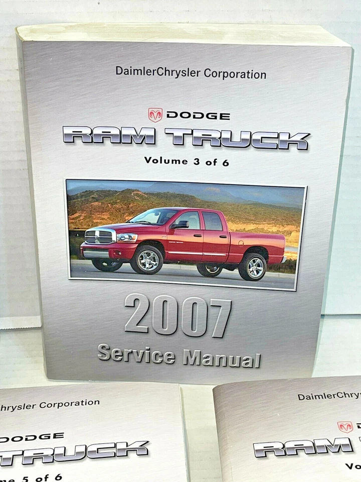 Dodge Ram 2007 camioneta pickup taller manual de reparación 1500-3500 SRT-10 diésel Foto 3 de 4