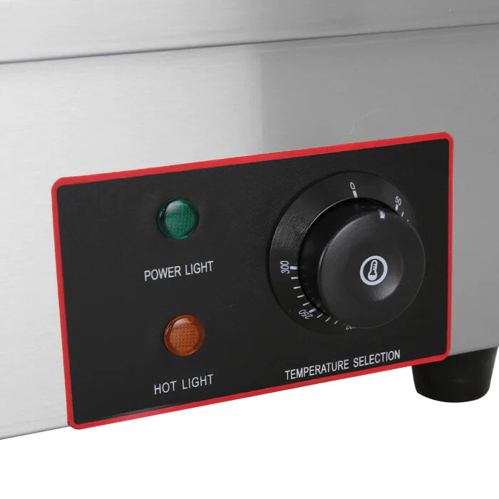 55cm Electric Table top Flat Griddle 3kW Commercial Kitchen Hot Plate