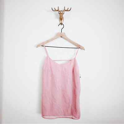 Laundry by Shelli Segal Women's Pink Glitter Halter Top Size 6 NWT