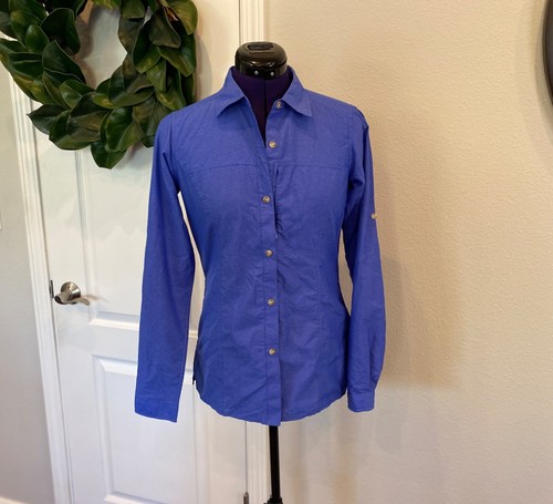 Exofficio Lightscape Long Sleeve Performance Vented Shirt Womens X-Small UPF  30 613543342317 | eBay