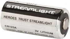 400 Pack Streamlight 3V 400/PK Standard Battery: Size CR123A, Lithium-ion, 3V