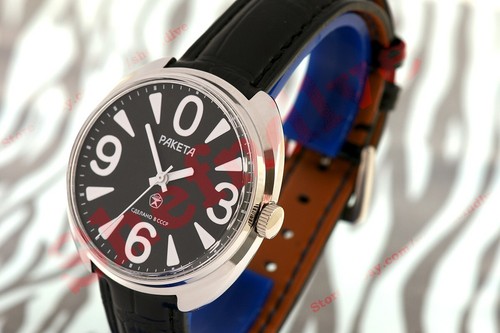 OLD stock NOS! Rare & Unique Russian USSR Vintage Raketa 2609 watch Big ZERO - Picture 3 of 8