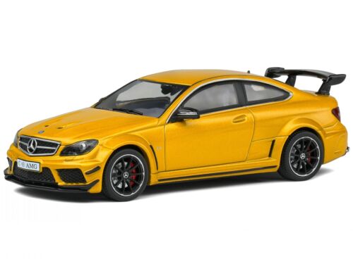 Mercedes C204 C 63 AMG yellow diecast model car 421437290-S4311601 Solido 1:43 - Picture 1 of 4