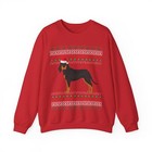 Black and Tan Coonhound Christmas Sweater Gift Dog Mom or Dad Ugly Sweatshirt