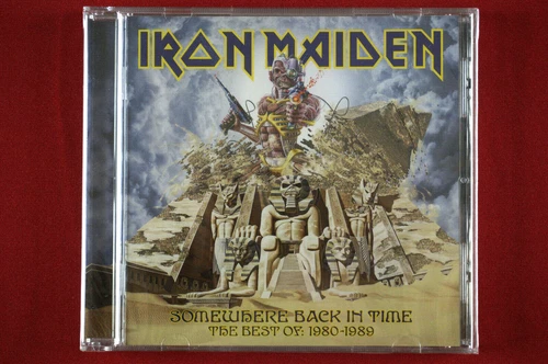 Iron Maiden Somewhere Back in Time The Best of 1980-1989 Greatest CD New Sealed