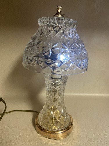 The European Collection Vintage Lamp Antique 24% Lead Crystal Yugoslavia