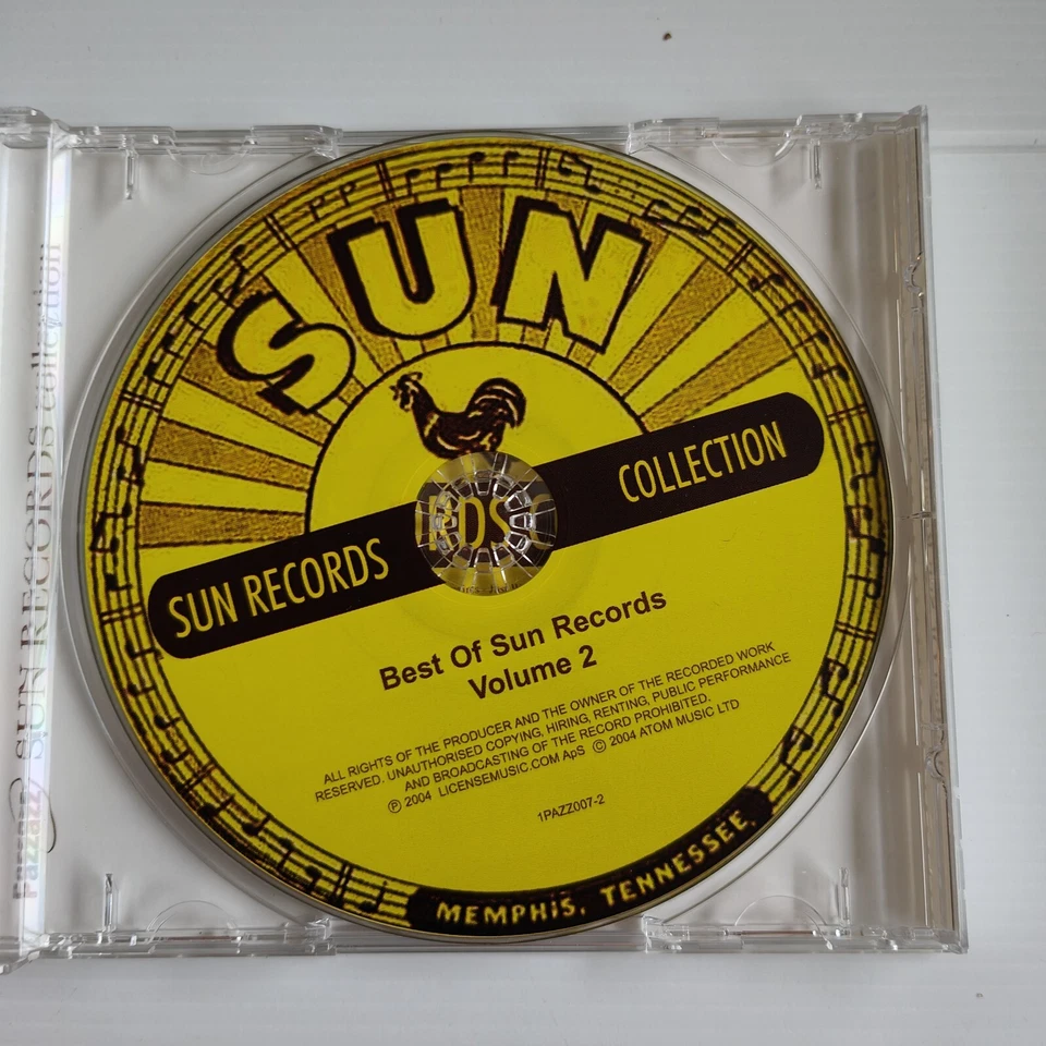 Best of Sun Records Vol. 2 by Various Artists CD 2005 Jazz VGC Fast Post A1 - Imagem 3 de 4