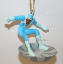 CUSTOM The Incredibles Christmas Ornament Frozone Bob's Friend Disney PVC NEW