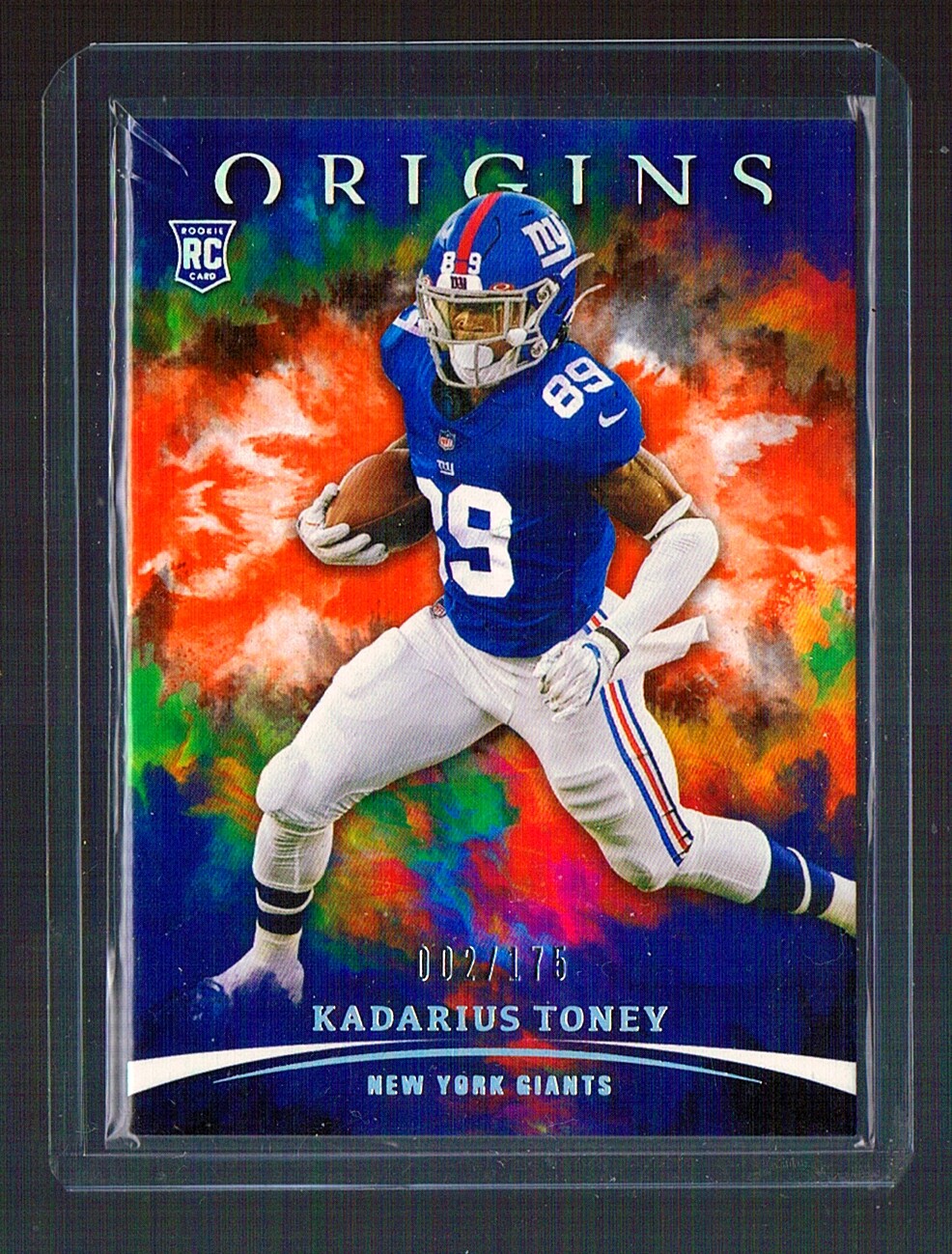Kadarius Toney Panini Origins #114 Orange