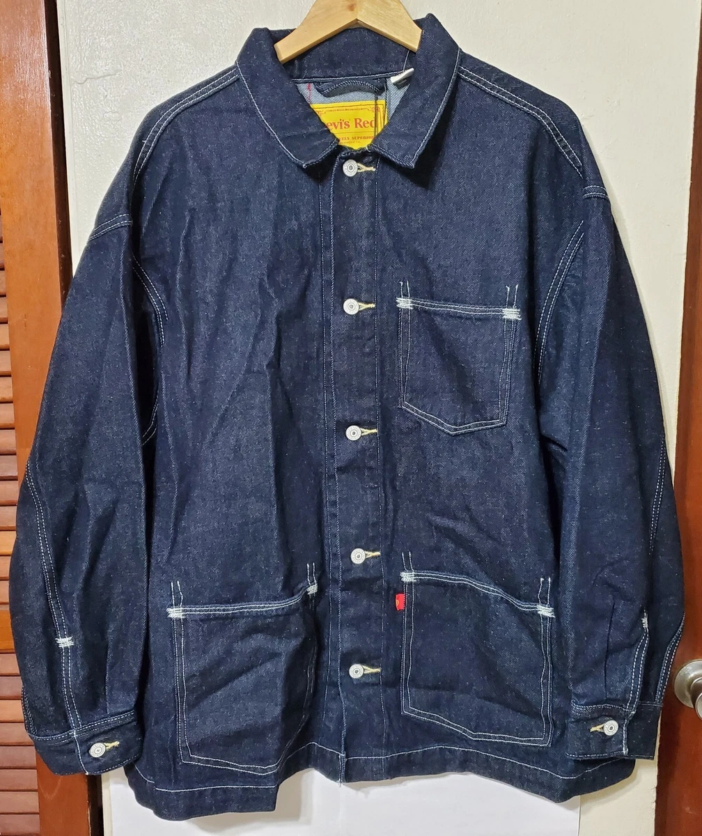 Levi's RED Collection Limited Edition Chore Coat Shirt Jacket A01850001 Sz  large | eBay