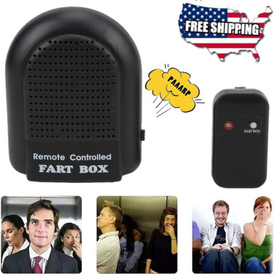#ad Electronic Fart Box Machine Remote Controlled Prank Joke Fun Fart Machine Box US $15.92