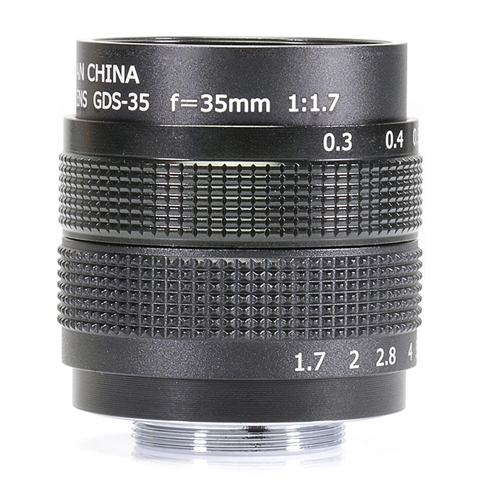 Fujian 35mm f1.7 C mount CCTV Lens for N1 FX NEX Micro 4/3 EOS Pentax - Image 3 of 4
