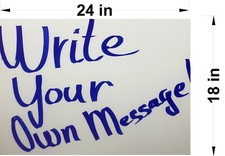 10 Pack Blank Signs 18" x 24" x 4 mm corrugated plastic, bundles of 10 pieces