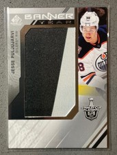 2021-22 Upper Deck UD SP Game Used #BYSC-PU Jesse Puljujarvi Banner Year Relic