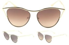 WOMENS CAT EYE CLASSIC CASUAL AVIATOR SUNGLASSES RETRO DESIGNER FASHION OUTDOOR