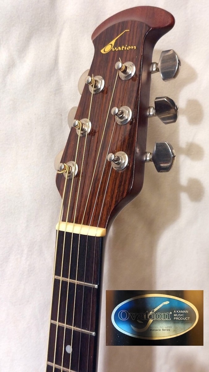 Ovation Pinnacle 3712 1990s Acoustic Electric Guitar | eBay