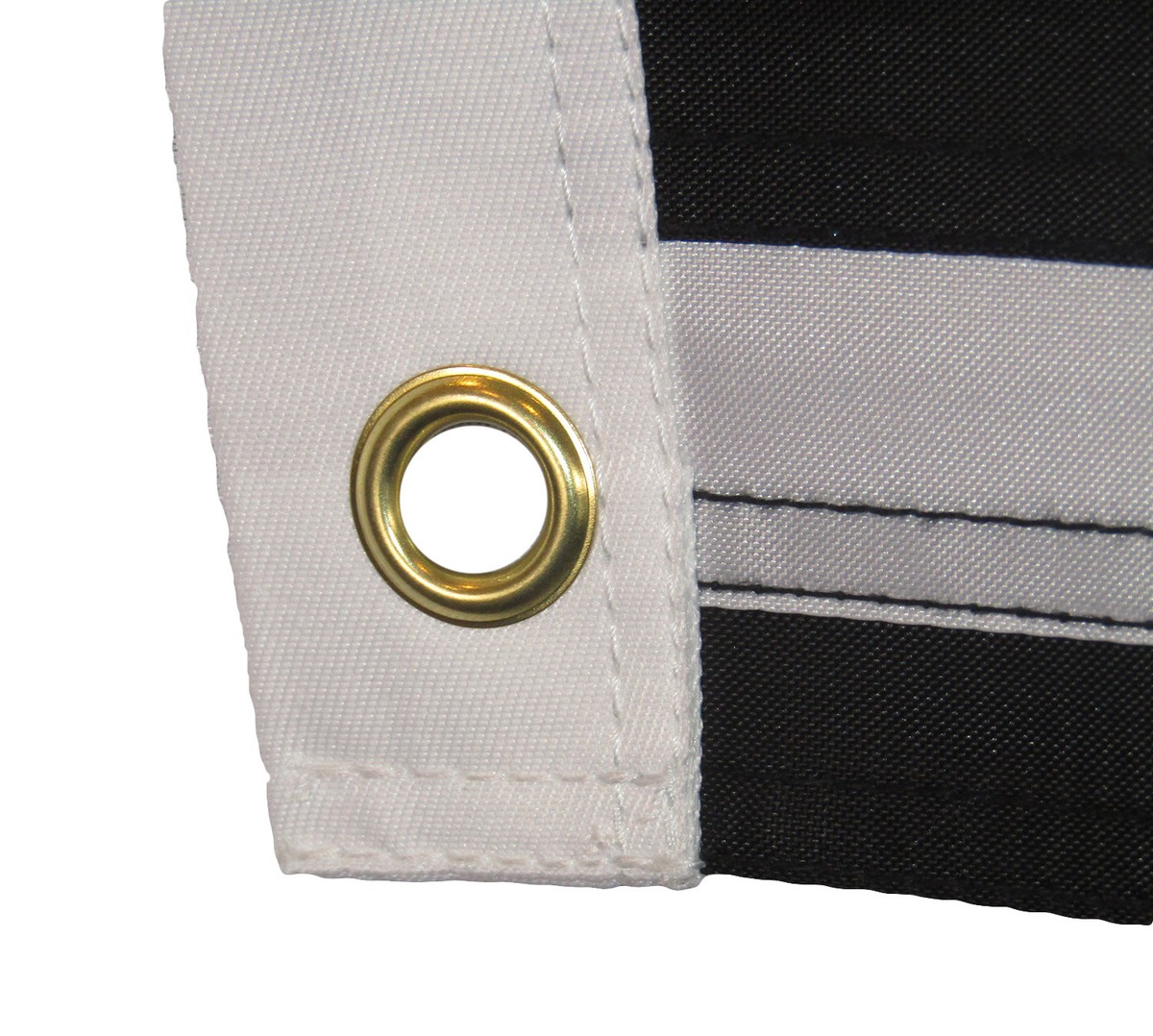 Bandiera Da Giardino USA Thin Blue Line – 12x18 Pollici In Nylon 220D Con Maniche – Trade Winds