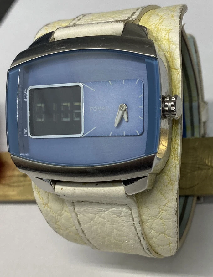 Fossil dual time watch outlet