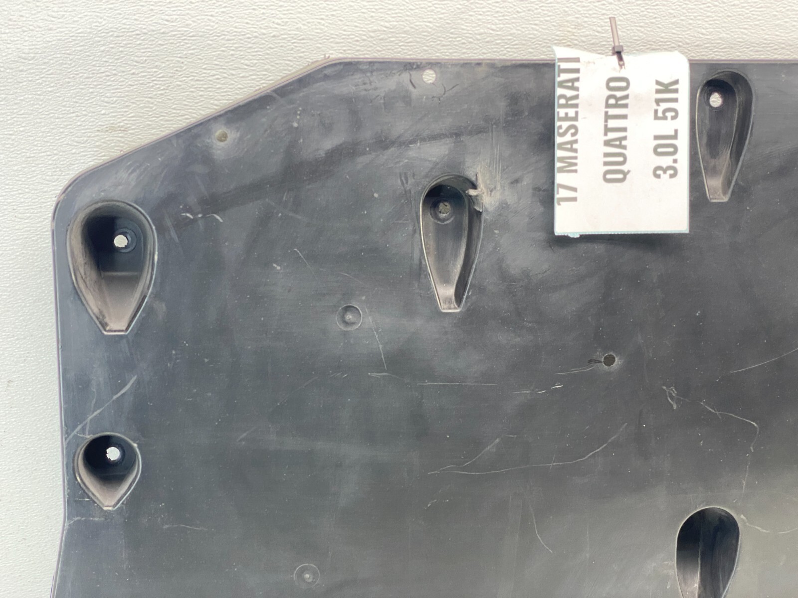 14-21 Maserati Quattro Ghibli Rear Under Body Splash Shield Guard Cover OEM✅