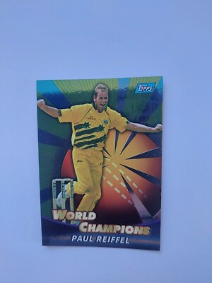 ACB Cricket Topps GOLD - 99 Australia World champions - Card #15 - Paul Reiffel