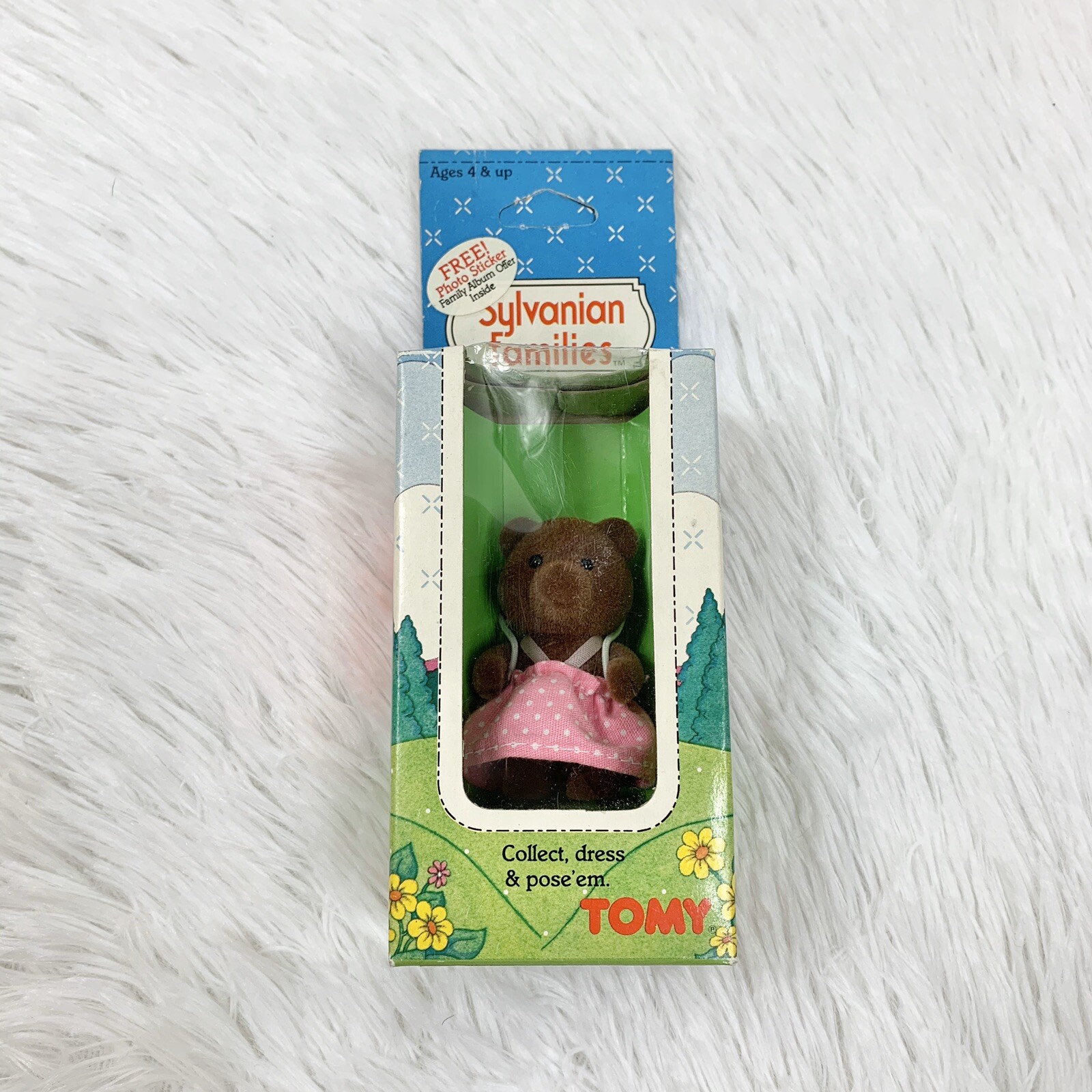 calico critters brown bear family