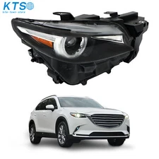 Passenger Right For Mazda CX-9 2016-2023 Adaptive LED Headlights Headlamps w/AFS