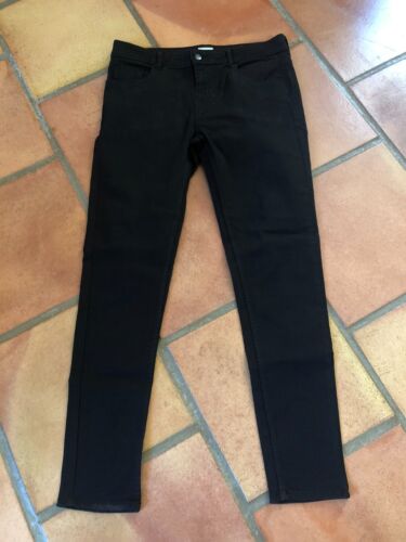 pantalon noir 42 skinny kiabi très bon état - Photo 1/2