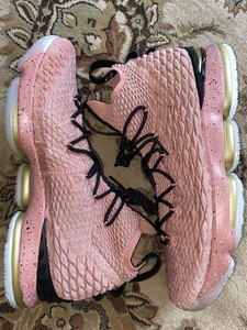 lebron 15 pink rust