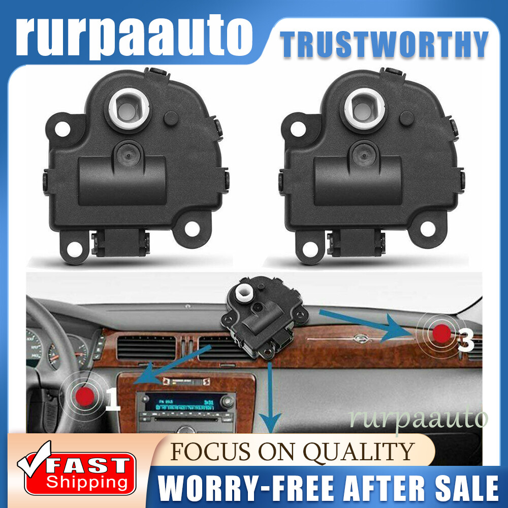 2PCS Blend Door Actuator 22754988 Heater for Chevrolet Impala