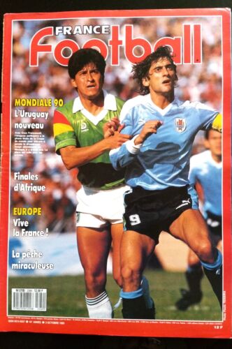 Francia Calcio 3/10/1989; Mondiale 90, L' Uruguay/Psg-Juve/Maradona/ - Zdjęcie 1 z 2