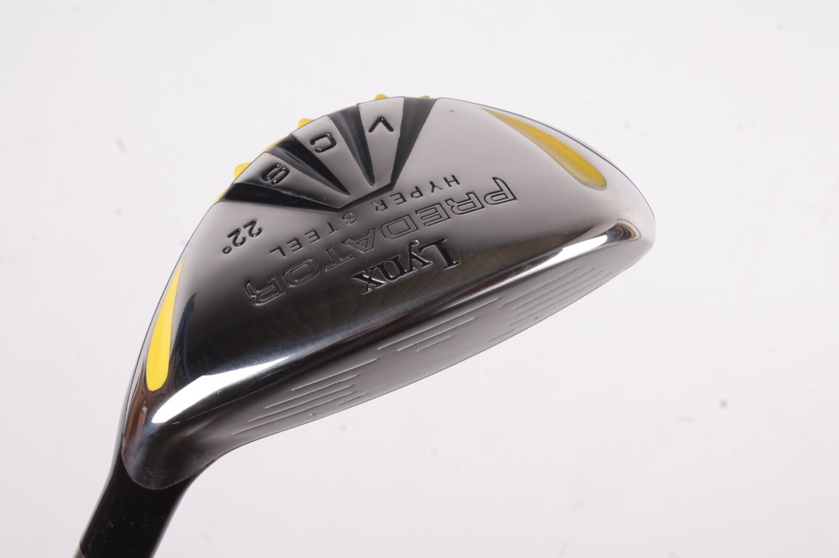 Mazza Ibrida Lynx Predator 4 Hybrid 22° Regular Flex Graffite – Uomo – Nuova Con Asta E Grip - Foto 4
