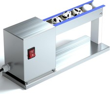 110V Electric Quai Egg Peeler, 28W Commercial Semi-Auto Quai Eggs Sheller, 304 S