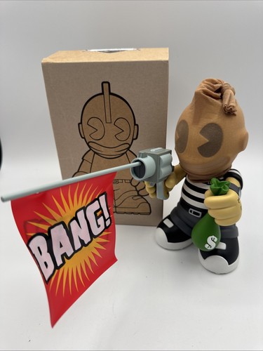 Kidrobot - Kidrobber Black Mascot 06B 2005 Tristan Eaton Limited to 499