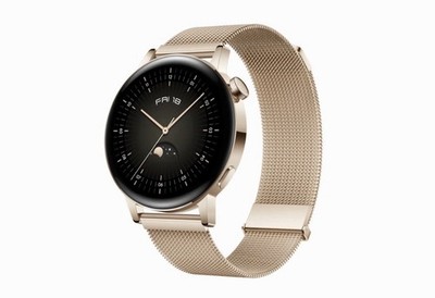 Huawei Watch GT 3 Elegant Edition 42mm Gehäuse mit Gliederarmband - Smartwatch