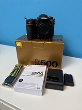 Nikon D500 DSLR Camera Body + Boxed Accessories ? 206,492 Shutter ? Excellent