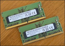32GB 2x16GB Micron DDR4 PC4-3200 Laptop Memory RAM 260 SODIMM MTA8ATF2G64HZ