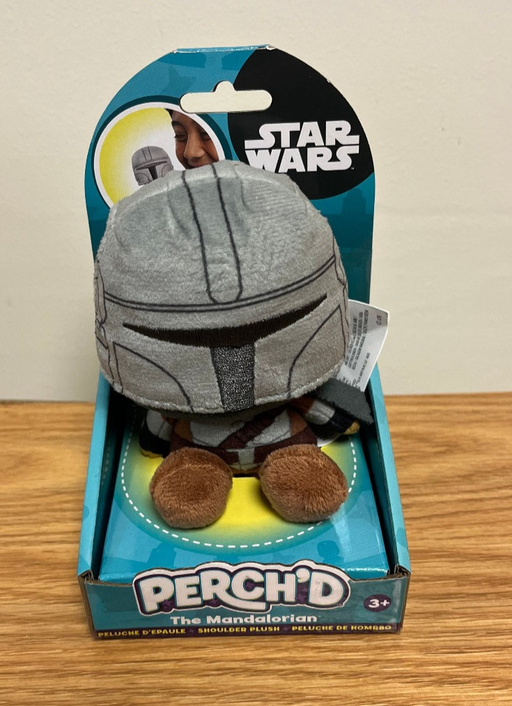 2026 Just Play Shoulder Pet ~ Star Wars Perch'd ~ The Mandalorian ~ NIP VHTF