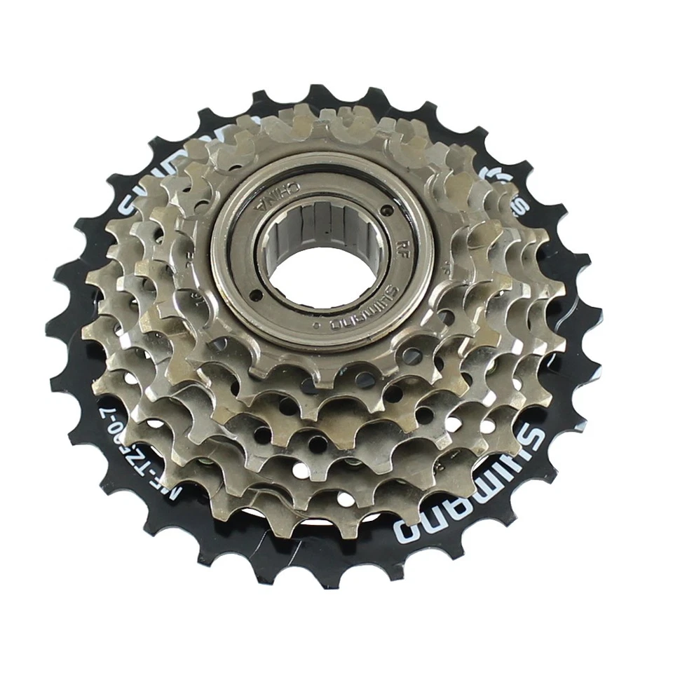 Shimano Schraubkranz 7 fach 14-28 Ritzel Kranz MF-TZ500-7 braun Fahrrad - Bild 1 von 1