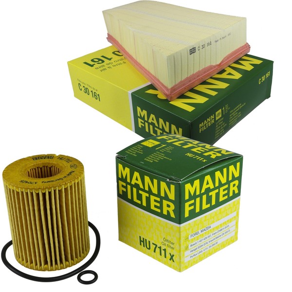 Mann Inspektionspaket Filterset FüR Ford S-Max 2.3 Galaxy Mondeo IV Turnier-image