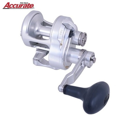 ACCURATE 2-Speed Baitcasting Lefthanded Reel BOSS FURY FX2-400L Silver | eBay ACCURATE 2-Speed Baitcasting Lefthanded Reel BOSS FURY FX2-400L Silver | eBay