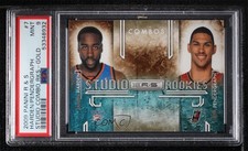 2009 Rookies & Stars Studio Combos Gold James Harden Jeff Pendergraph PSA 9 2t7