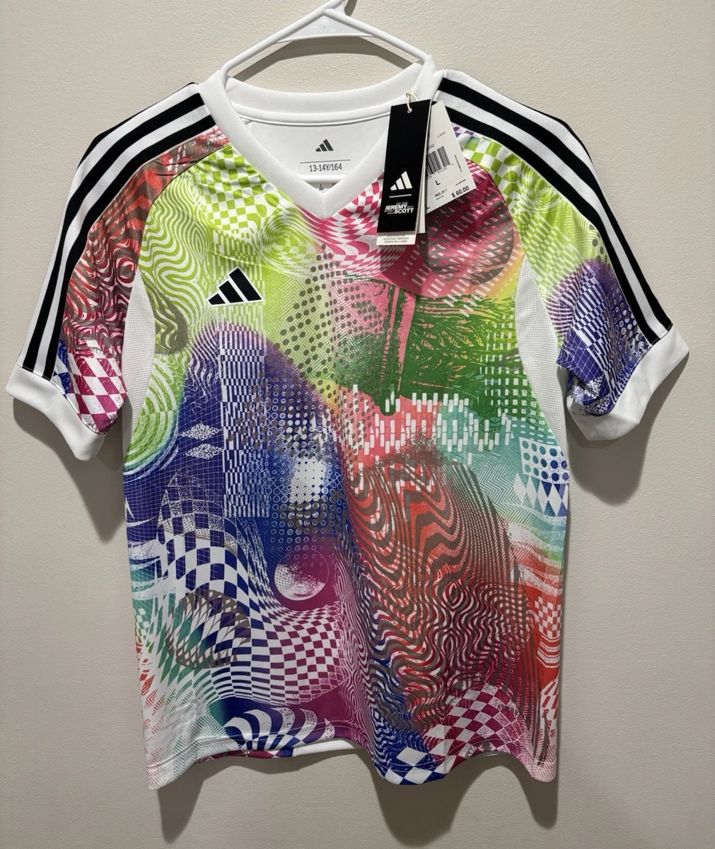  Jeremy Scott 　フットボールシャツ コレクション品 adidas Jeremy Scott Regular Activewear Tops for Men for Sale