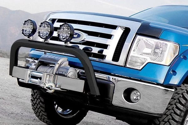 For Chevy Silverado 1500 07-26 3" MAX Series Black Bull Bar w/o Skid Plate Foto 4 de 4